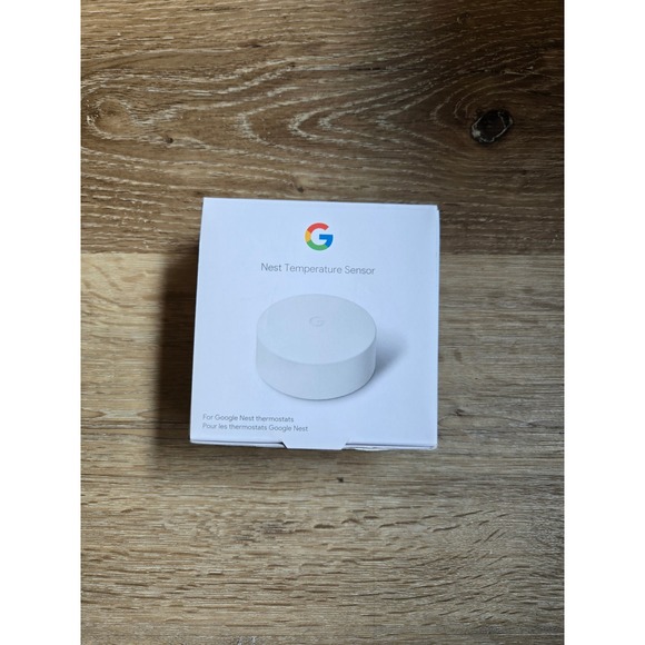 google Other - Google Nest Temperature Sensor White Smart Home Wireless For Nest Thermostats